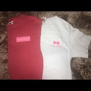 2 Simply Southern t-shirts